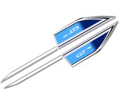 2pcs car accessory Side Doors Blade car stickers car accessories interiors for Peugeot gt gti gtline 508 5008 3008 208 2008 308