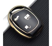 TPU 3 Buttons Remote Key Shell Cover for Ford Mondeo Fusion Focus 2 Fiesta Galaxy C-Max S-Max Key Fob Case Protector Keychain