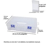 Parts and gadgets box, fishing gear storage box, toy box, multi-compartment removable dust box