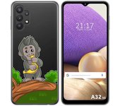 Tumundosmartphone Funda Gel Transparente para Samsung Galaxy A32 5G diseño Mono Dibujos