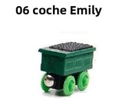 Magnetic Wood Train Toys Wooden Train Accessories Anime James Locomotive Model Car Toy for All Brands Tracks Kid Christmas Gifts