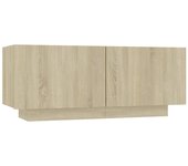 vidaXL Mueble TV madera contrachapada color 100x35x40 cm, Mueble de Salon, Mueble TV, Mueble TV salon, Mesa de TV, Mueble tele