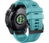 QuickFit 22mm 26mm Sports Camouflage Silicone Strap For Garmin Fenix 6X 7X Pro Band For Fenix 6Pro 5Plus Bracelet Watchband