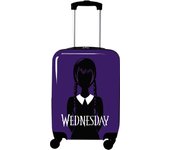 DAM Wednesday Trolley Cabina. 4 ruedas Giratorias y multidireccionales. Frontal en film PC impreso. Trasera en ABS.  36x22x55 Cm. Color: Morado