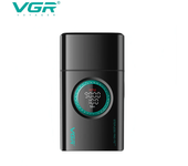 VGR Shaver Professional Shaving Machine Electric Razor Portable Beard Trimmer 9000 RPM Reciprocating LED Shaver for Men V-378