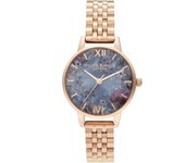 Olivia Burton Reloj Mujer Analogico Cuarzo con Correa de Acero OB16US25