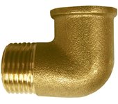 COTOVELO LATÃO ARTIC M3/8 x H3/8
