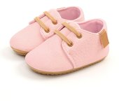 KIDSUN Toddler Baby Shoes Boys Girls Ankle Sneakers Soft Anti-Slip Sole PU Leather Moccasins Infant Newborn Prewalker First