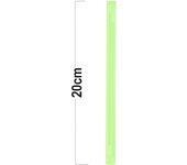 PartyGo 13*200mm Seis colores mezclados 50PC Party Glow Stick Pulsera Plana
