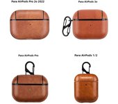 Luxury Leather Earphone Cover For Airpods Pro 2 USB C Case For AirPods Pro2 Pro 2 3 1 2nd Generation Cases Protective Sleeve