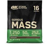 SERIOUS MASS  con vitaminas, minerales, aminoácidos, y creatina. OPTIMUM NUTRITION