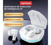 Choice Lenovo GM2 PRO AI Anti-loss Wireless Bluetooth Headphones Customized tap Control Earphones Instant Translation Earbuds