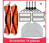 For Xiaomi Mijia 1C / STYTJ01ZHM T1 Dreame F9 Robot Vacuum Cleaner Hepa Filter Main Side Brush Mop Cloth Spare Part Accessories