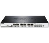 D-Link DGS-1510-28XMP/E Switch L2 24xGB PoE 4x10Gb