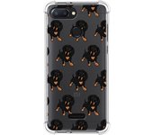 Funda Silicona Antigolpes para Xiaomi Redmi 6 diseño Perros 10 Dibujos