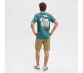 Camiseta Manga Corta HYDROPONIC PROMISED LAND Teal Green 25023-02