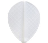 Plumas Cosmo Darts Flights Flight Pro D-4 White  Dardos,Plumas,Plumas Cosmo Darts (Fit Flight),V Series Cosmo Darts