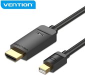 Vention cable conversor mini displayport macho a hdmi macho - 2m - color negro