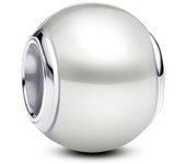Pandora Charm en plata de ley Blanco 793781C01 , para Mujer