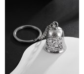 Fashionable and Exquisite Flame Motorcycle Bell Keychain Backpack Versatile Pendant In The Car