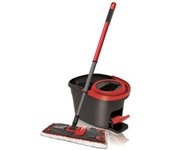 Mopa Fregona con Cubo Vileda Ultramax Negro Rojo Plástico Fibra