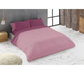 Lois - Juego de funda nórdica Lois SIROS NORDICO Rosa Cama de 150 2 Piezas