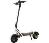 Scooter Eléctrico Plegable Kukirin A1, Motor de 800W, Batería de 48V 13Ah, Neumático de Vacío de 10 pulgadas, Velocidad Máxima de 45 km/h, Autonomía de 45 km, Freno de Disco Delantero y Trasero, Amortiguación Delantera y Trasera