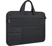 Juego de 1 bolsa de portátil de nylon de 13 pulgadas, caja de computadora de negocios acolchada a prueba de caídas