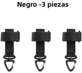 1/3/5pcs Outdoor Keychain Tactical Gear Clip Keeper Pouch Belt Keychain Webbing Gloves Rope Holder Military Molle Hook