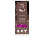 Khadi Tinte Herbal Castaño Ceniza 100g - Color Intenso y Duradero - Vegano y Orgánico