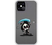 Funda compatible con iPhone 12 - 12 Pro - Criatura con guadana