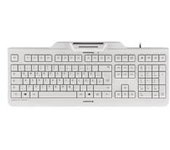 Teclado cherry kc 1000 sc lector de tarjeta chip integrado dni usb blanco
