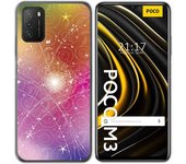 Tumundosmartphone Funda Gel Tpu para Xiaomi POCO M3 / Redmi 9T diseño Abstracto Dibujos