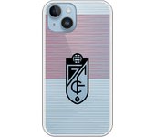 Funda original compatible con Iphone 14 Pluscon diseño de Granada Lineas Blancas y Rojas Transparente SS18-19