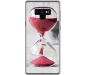 Tumundosmartphone Funda Gel Tpu para Samsung Galaxy Note 9 Diseño Reloj Dibujos