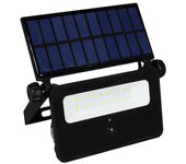 Minifoco Solar con sensor de movimiento potencia de 15W y flujo luminose de 1600lm. IP65 Electro DH