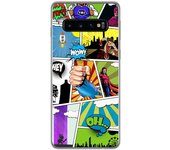 Tumundosmartphone FUNDA de GEL TPU para Samsung Galaxy S10 Plus diseño Comic Dibujos