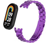 Strap for Mi Band 8 Bracelet Metal Wristbands for Xiaomi Mi Smart Band 8 Watch Stainless Steel Miband 8 Replacement Accessories