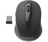 RATON OPTICO INALAMBRICO GEMBIRD  DE 6 BOTONES, NEGRO