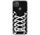Tumundosmartphone Funda Silicona Antigolpes para Motorola Moto G9 Power diseño Zapatillas 03 Dibujos