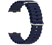 Ocean Silicone Strap For Xiaomi Mi Band 9 Pro 8 Pro Smart Watch Bracelet Watchband Redmi Watch 4 5 Soft Sport Wristband Correa