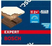 Papel de lija Expert C470 multiperforado para lijadoras excéntricas de 150 mm G 80 50uds. | BOSCH 2608901137