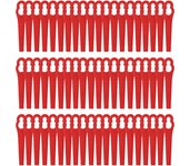 20/60/100/120pcs Grass Cutting Blade Plastic L83 Cutter Blades Fast Cutting Blades Spare Parts Durable Lawn Trimmer Accessories