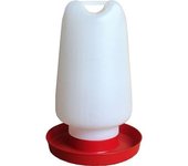 STARLEY-Dispositivo de bebedero redondo para pollos con burbujas, recipiente colgante, bebedero de agua para aves de corral, utensilios de alimentación para mascotas