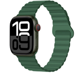 Magnetic Strap For Apple Watch Band 40mm 45mm 46mm 44 mm 41mm 49mm 42 38 Silicone Bracelet iWatch series 8 SE 6 7 8 9 10 Ultra 2