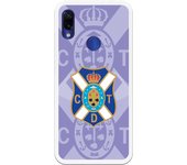 Funda original compatible con Xiaomi Redmi Note 7 - Club Deportivo Tenerife Doble escudo
