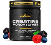 Bigman Creatina Pura 300 Gr - Suplemento Deportivo para Aumentar Energía, Fuerza y Masa Muscular