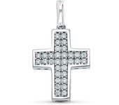 Cruz de oro amarillo de 18k PM-15000304