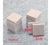 Felt Chair Leg Pads 5mm Thick Floor Scratch Protector Mat Mute Non-slip Self Adhesive Foot Pad for Furniture Accessories