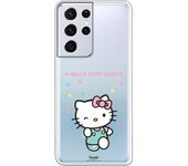 Funda original compatible con Samsung Galaxy S21 Ultra - S30 Ultra - Hello Kitty Club estrellitas